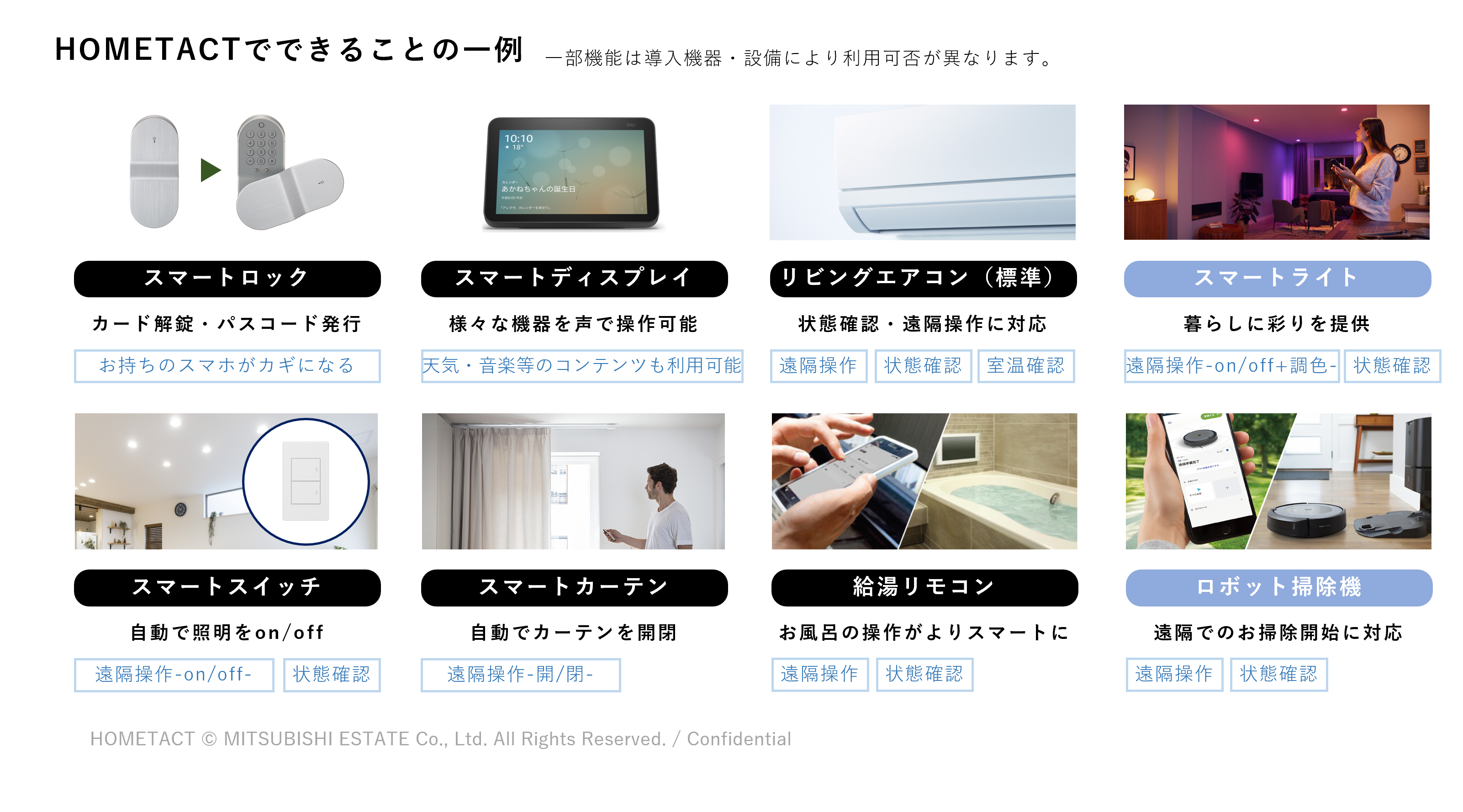 HOMETACTでできること