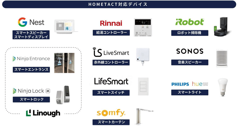 ホームタクト対応デバイス